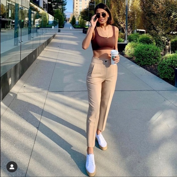 Zara high waisted pants bloggers fav - Picture 4 of 17